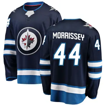Men's Josh Morrissey Winnipeg Jets ＃44 Breakaway Blue Home Jersey