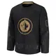 Men's Noah Gregor Winnipeg Jets ＃0 Premium Black 2024 Military Appreciation Practice Jersey