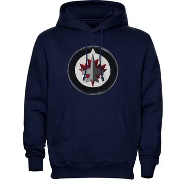 Men's Winnipeg Jets Navy Blue Levelwear Freshman Hoodie -