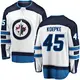 Youth Cole Koepke Winnipeg Jets ＃45 Breakaway White Away Jersey
